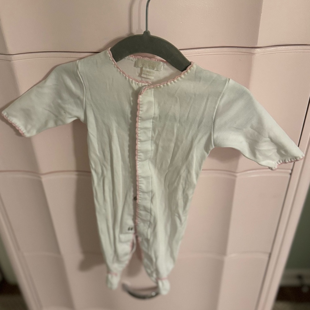 Kissy Kissy Newborn Footed Sleeper - Ultra Soft Pima Cotton